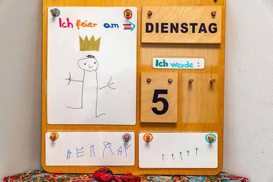 Geburtstagsschild für Kinder